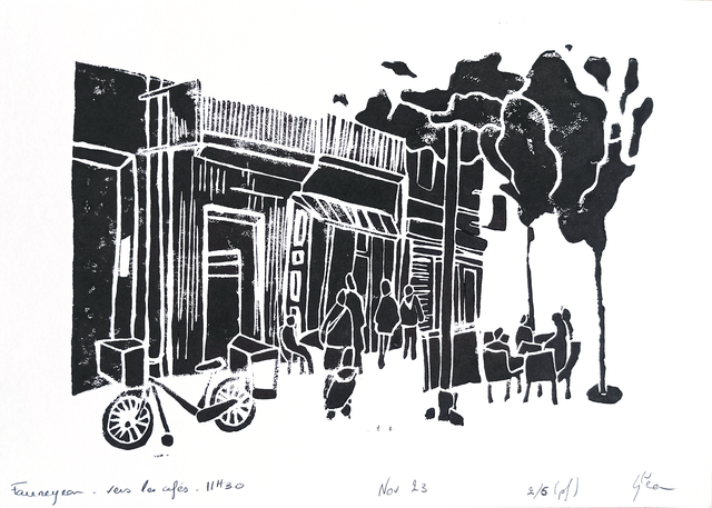 Fourneyron. Vers les cafés 11h30 A5