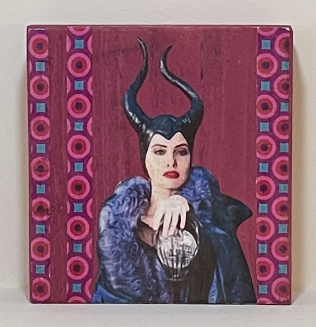 Holzblock Maleficent - Jane Framer 