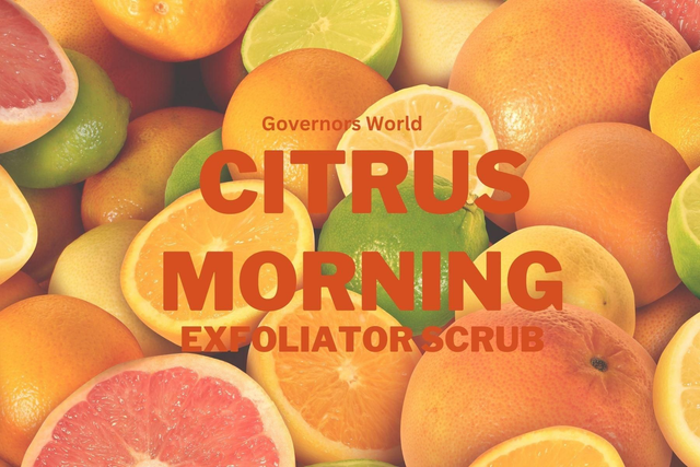 Citrus Morning Sugar Scrub 