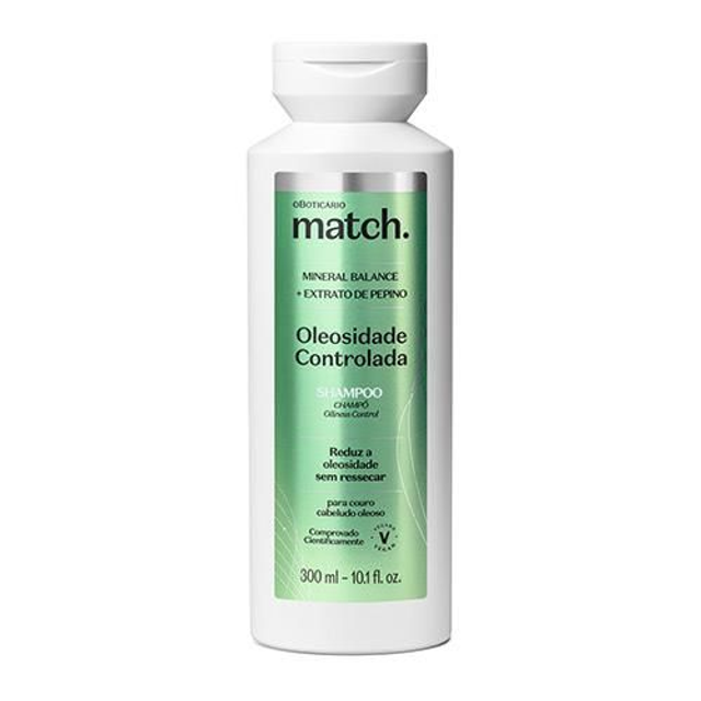 Match Shampoo Oleosidade Controlada, 300ml