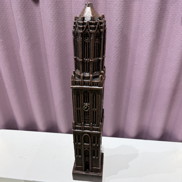 Domtoren - steen 48 cm (kleur bruin)