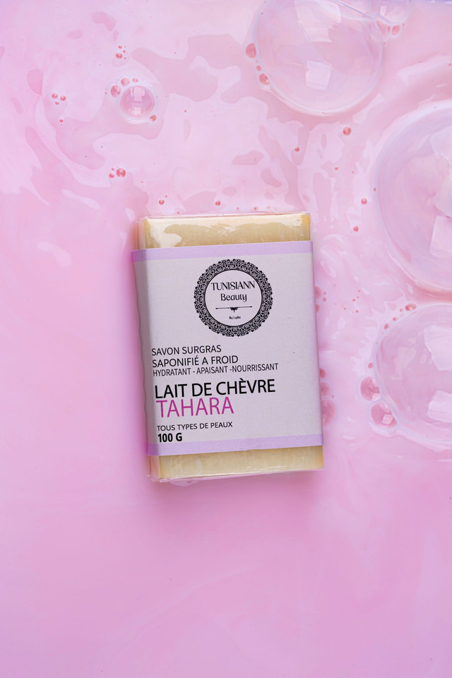 Savon-Masque LAIT DE CHÈVRE TAHARA (anti-imperfection)