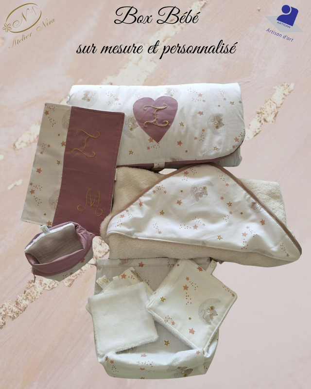 Box naissance personnalisée : Créez votre coffret bébé sur mesure sur commande