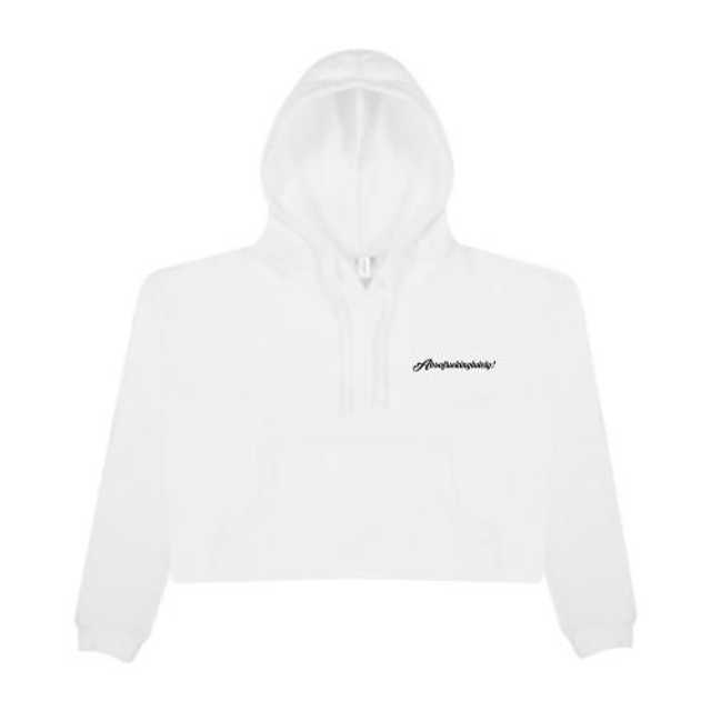 Absofuckinglutely Ladies Crop Hoodie