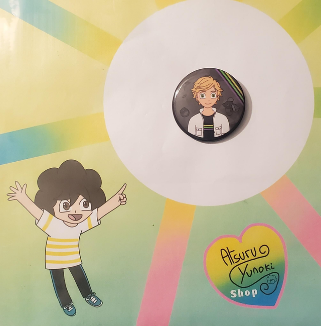Adrien / Rainbow Badges / Serie 9 / Miraculous / (Design by Atsuru_Yunoki (me) )