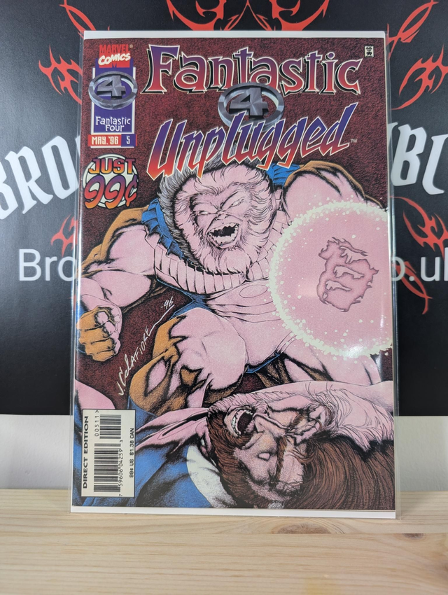 Fantastic Four Unplugged #5 1996