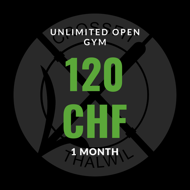 Open Gym Unlimited/ 1 Month