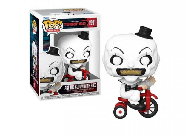 Terrifier: Art the Clown (with Bike) Pop! #1591