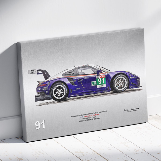 C241201 Porsche 911RSR Le Mans 2018 #91