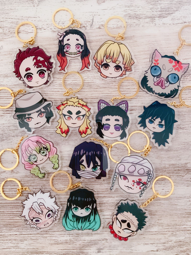 Kimetsu no Yaiba / Demon slayer Keychains