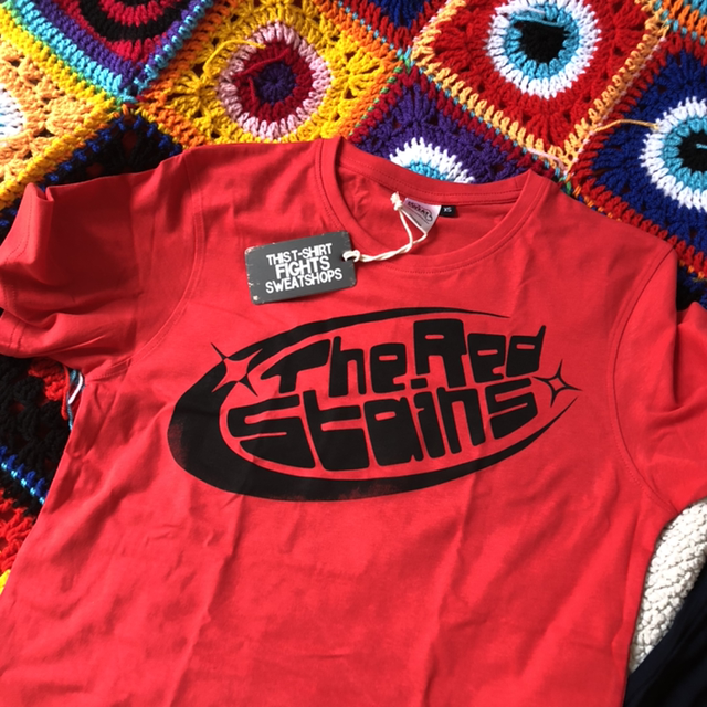 The Red Stains logo T-shirt (red/black) 