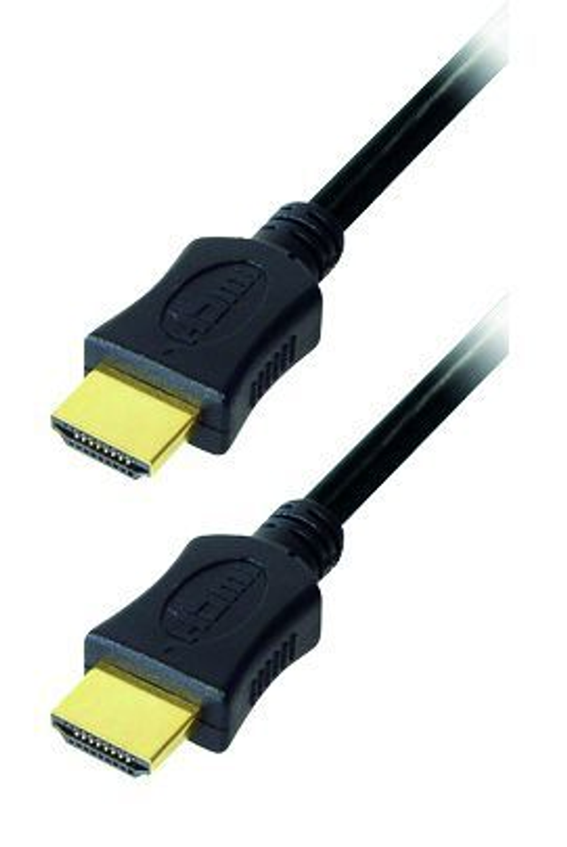CORDON / CABLE HDMI -1.4 HS+E FICHE/FICHE 1,0MTR. NOIR #F334656