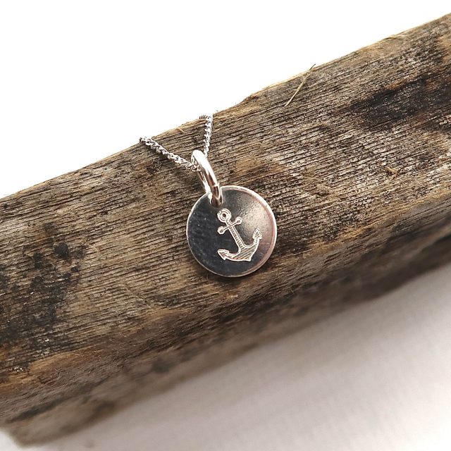 Anchor Charm Necklace