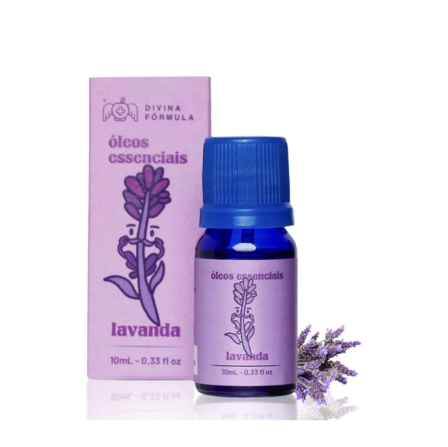 Óleo Essencial Lavanda Francesa 10mL Divina Fórmula