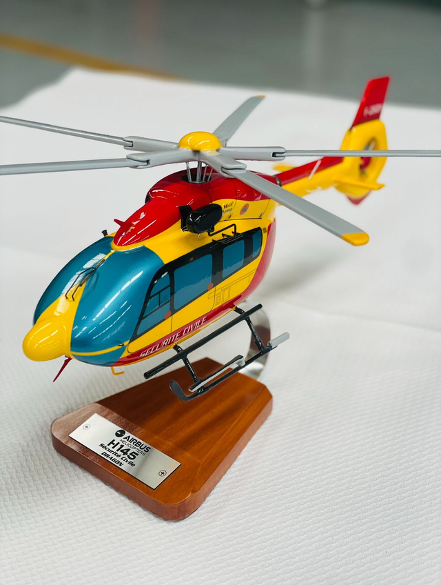 Maquette Bois H145-D3 "Pilot's Station"