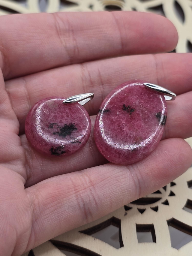 Pendentif Rhodonite Argent 925