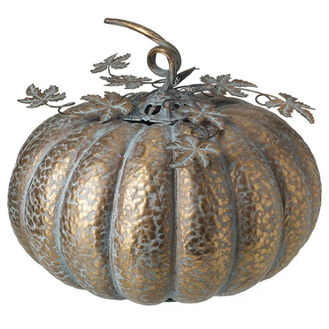 Giant Metal Pumpkin 