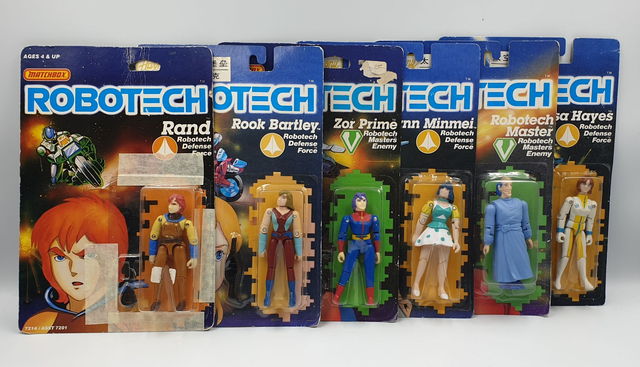 Robotech action figures