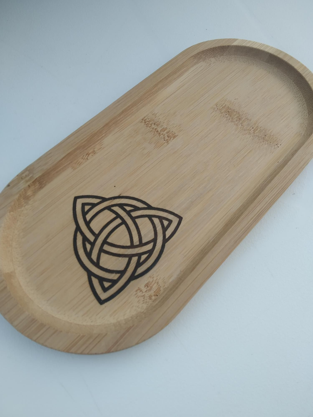 Petit plateau bambou Trinité 