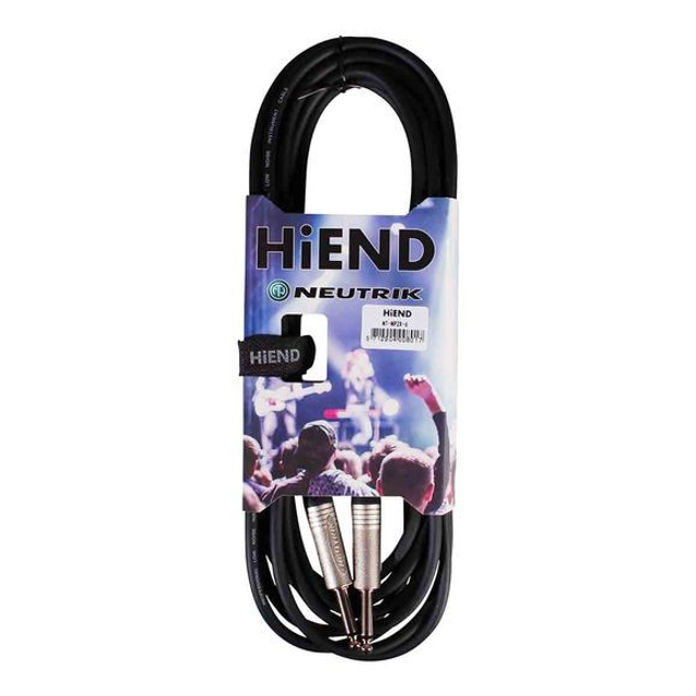 HiEnd with Neutrik jack-til-jack-kabel