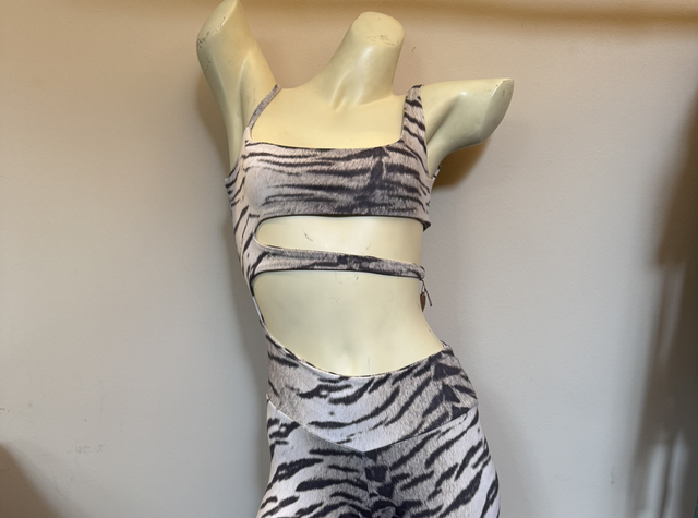 8181036 Jumpsuit Hotpants Zebra