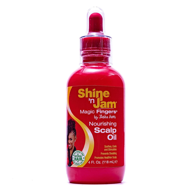 Shine &#039;N Jam Magic Finger Scalp Oil 4oz