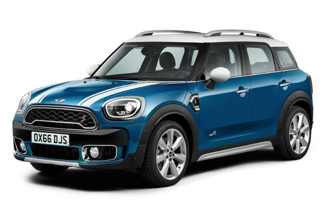 Mini Cooper S Countryman Island blau Norev 1:18