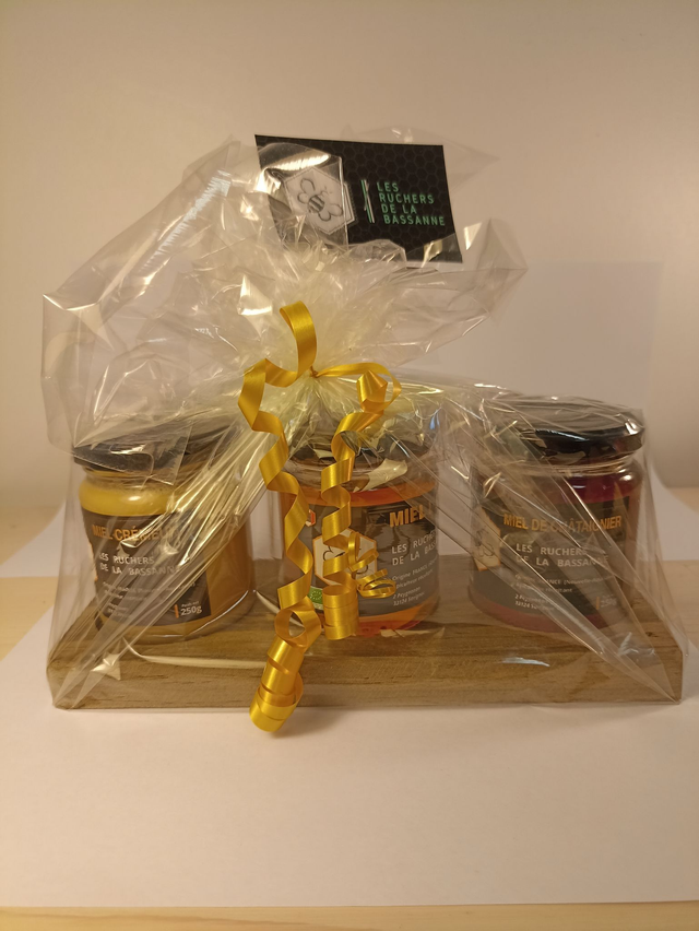 Coffret planche 3*250g