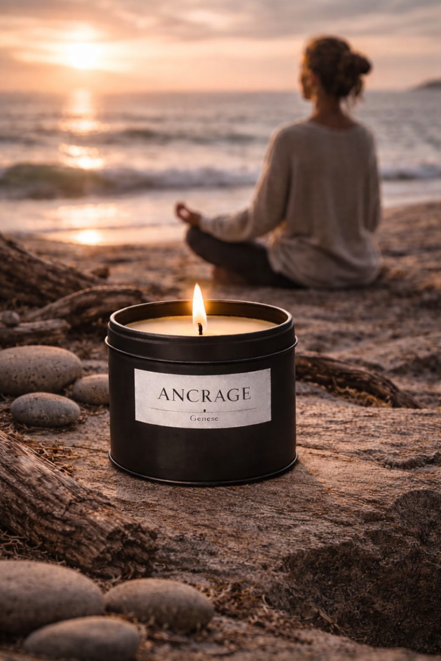 ANCRAGE – Bougie &amp; Carte Intention 