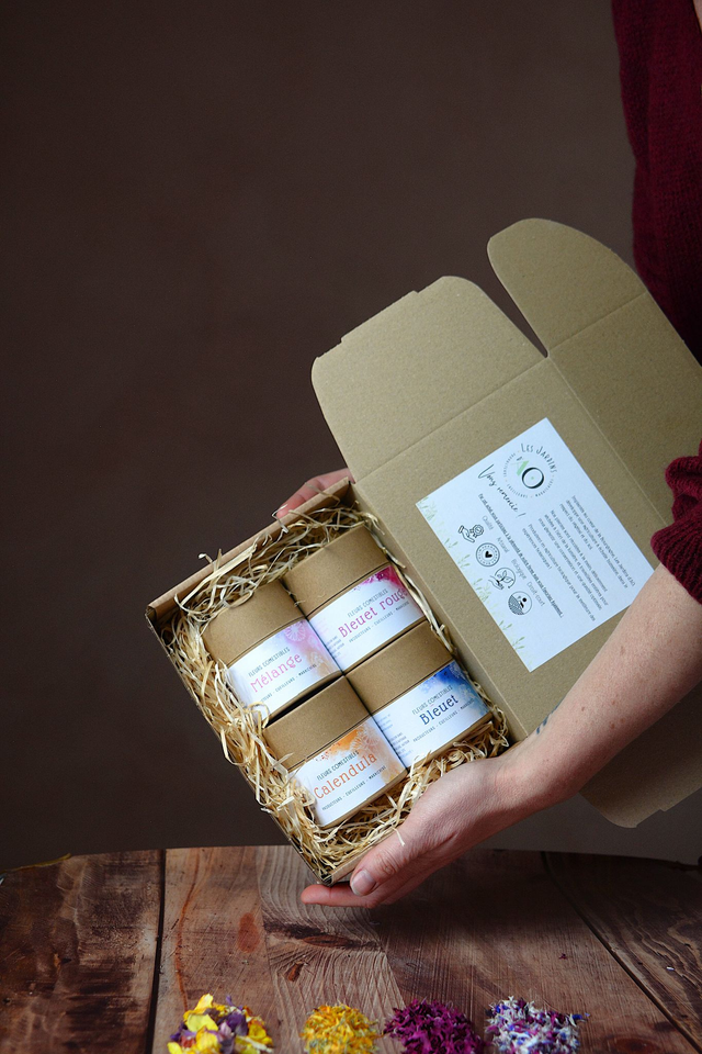 Coffret Fleurs Comestibles