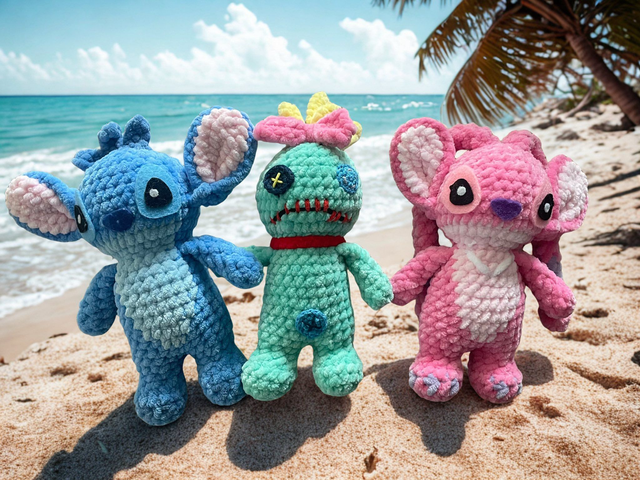 Peluches inspirées 🌺