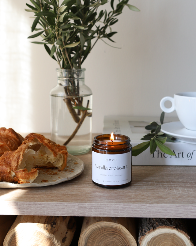 Vanilla Croissant illatgyertya 100 ml