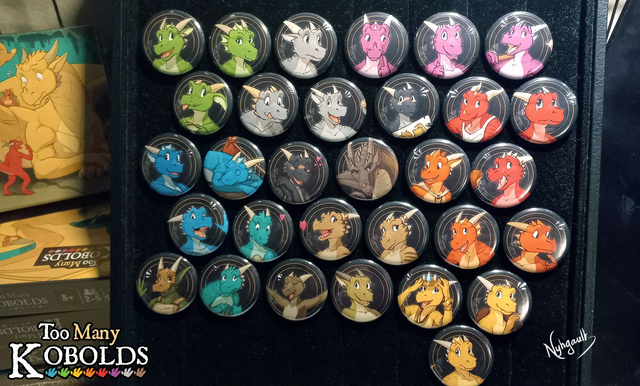 Badges Too Many Kobolds