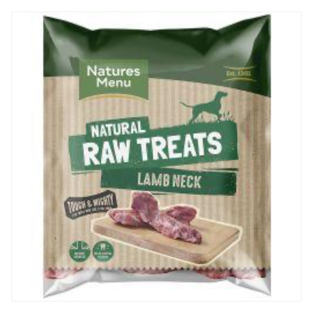 Nature's menu lamb necks 