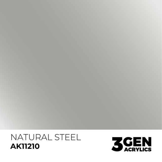 3rd Gen. Acrylics 210 Natural Steel