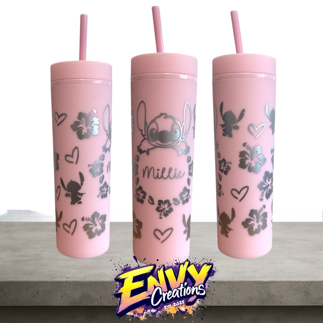 Stitch Skinny Tumbler
