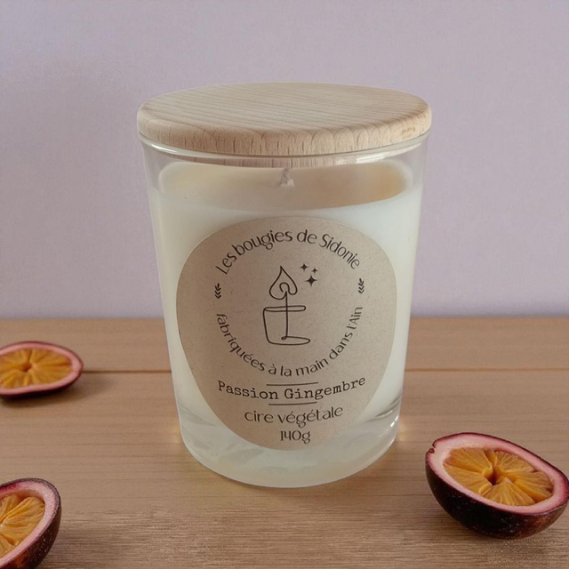 Bougie Passion Gingembre 
