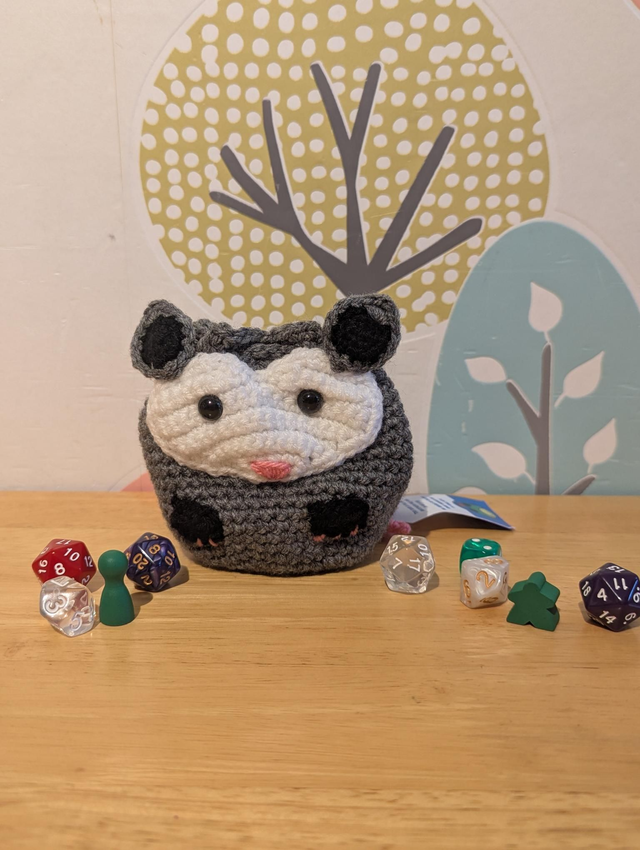 Opossum pouch/dice bag