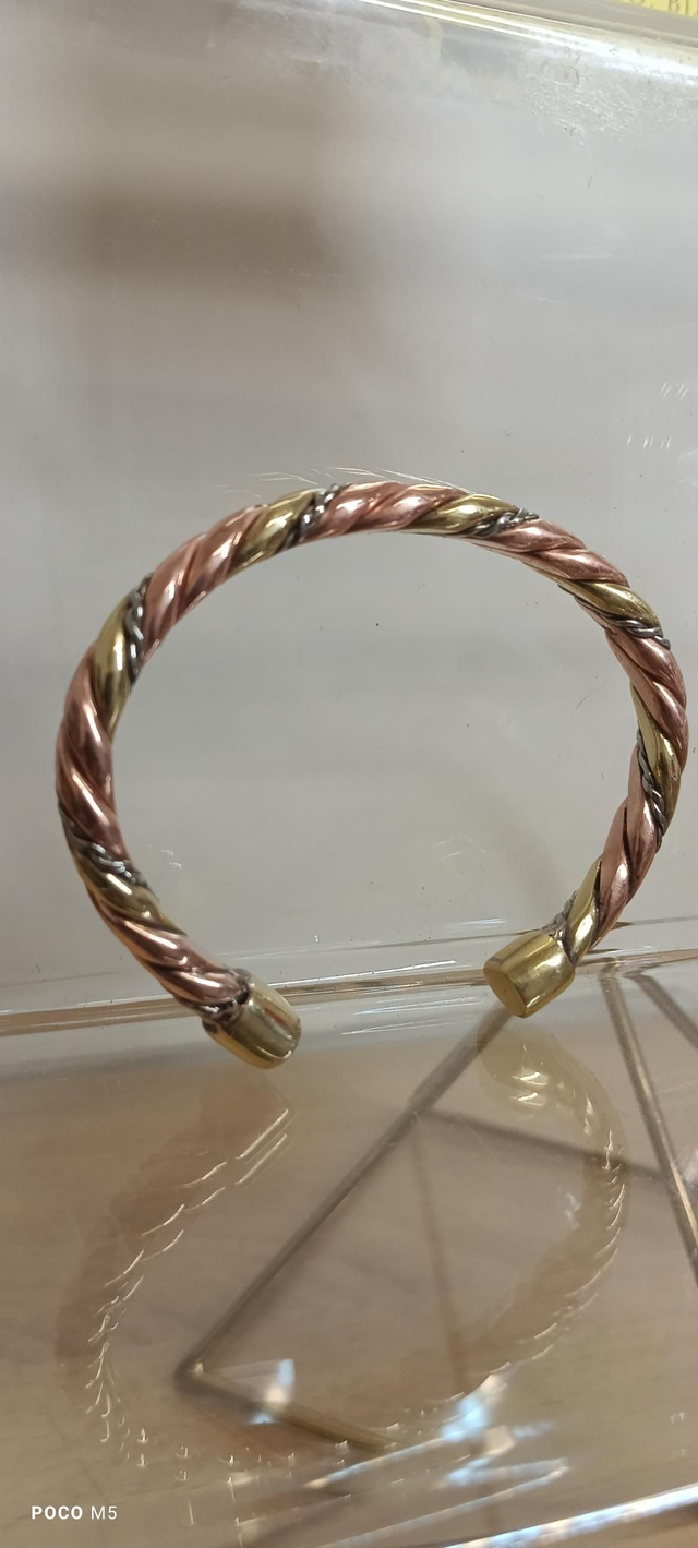 Bracelet cuivre laiton inox