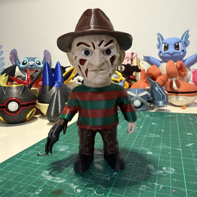 Fanart pla effetto multicolor o glitter