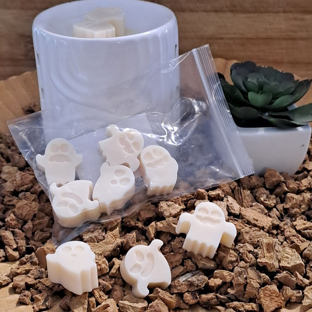 Lot 5 fondants fantômes - Cerise patchouli