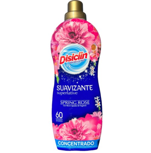 Disiclin Concentrated Softener 60 Wash 1.3L - Spring Rose 