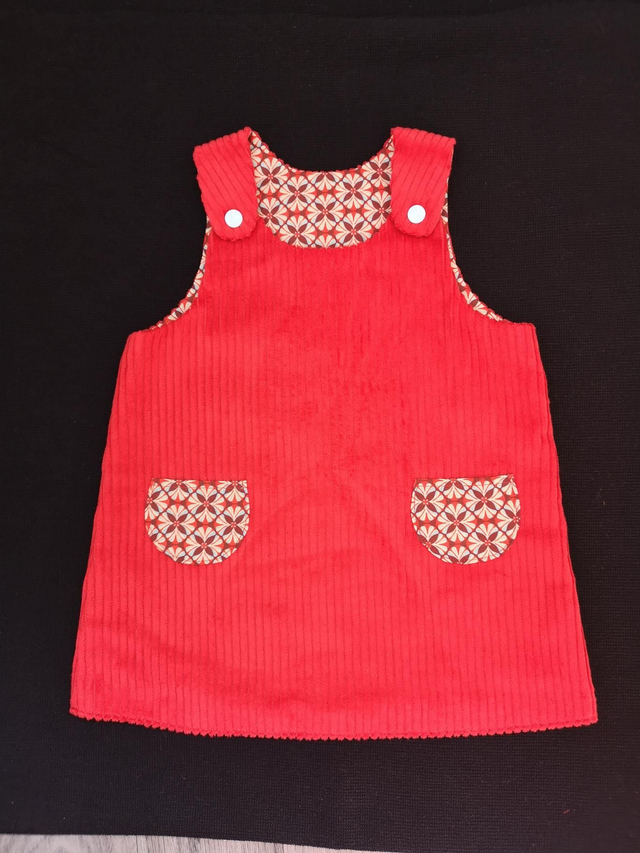 Robe réversible taille 6 mois 