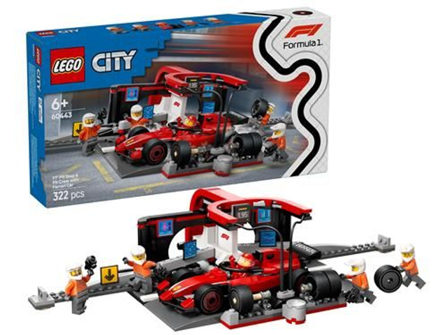 LEGO CITY FORMULA PITSTOP