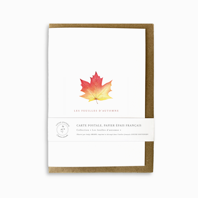 Carte postale - Les feuilles d&#039;automne 