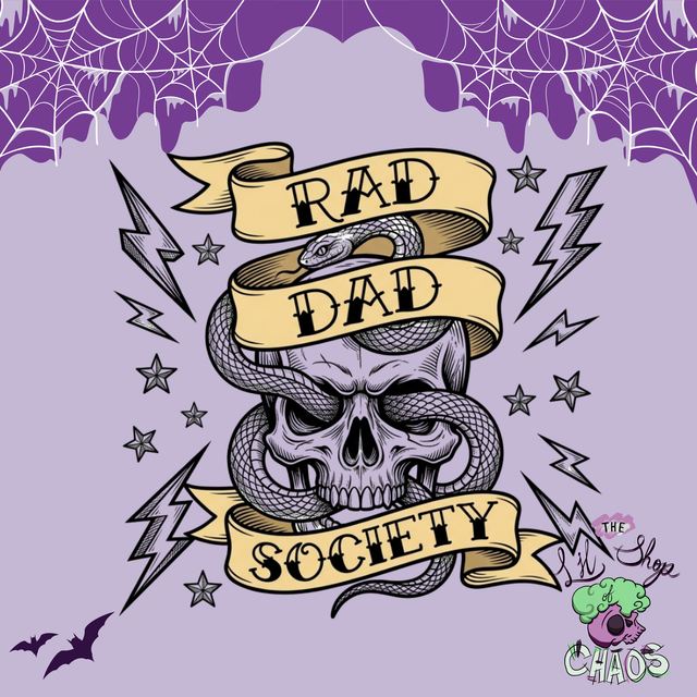 Rad Dad Society| Keyring, Pin or Phone Grip | 239