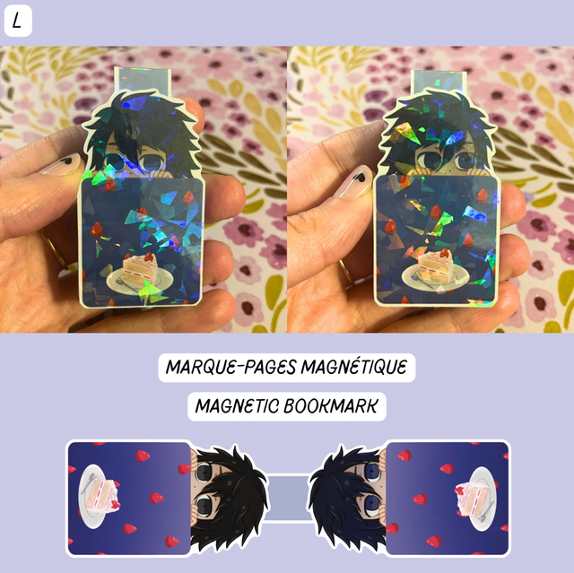 Marque-pages magnétique holographique Death Note | L