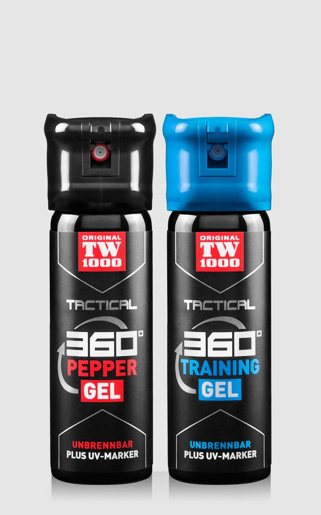 TW1000 TACTICAL Pepper-Gel Classic 45 ml

Set inkl. Übungsspray(Gel)