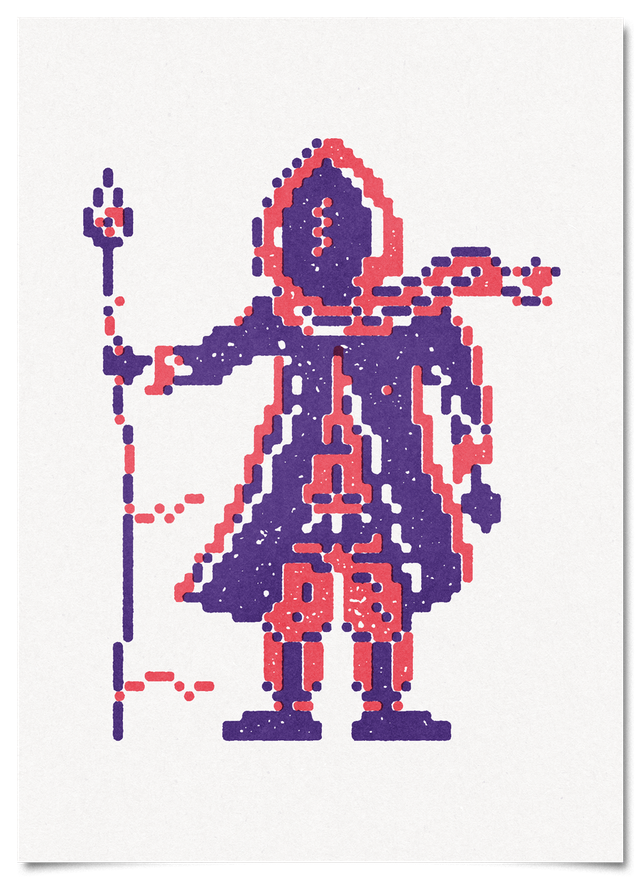 Pixel Adventurers - Warlock