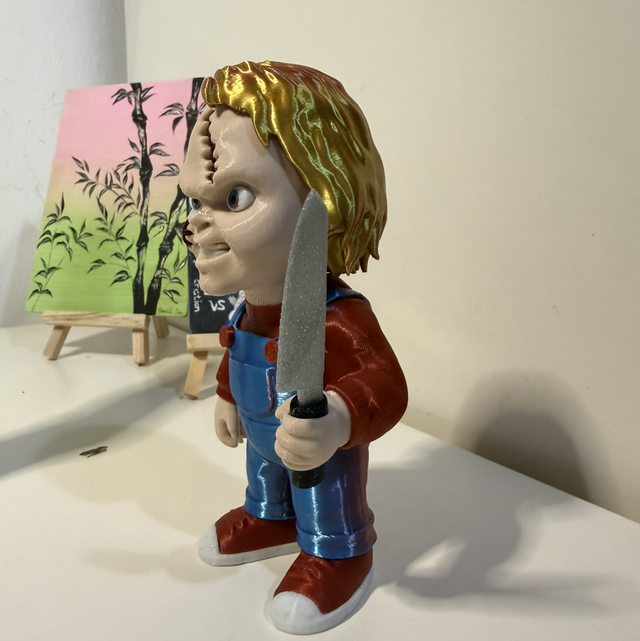 Fanart pla effetto multicolor o glitter